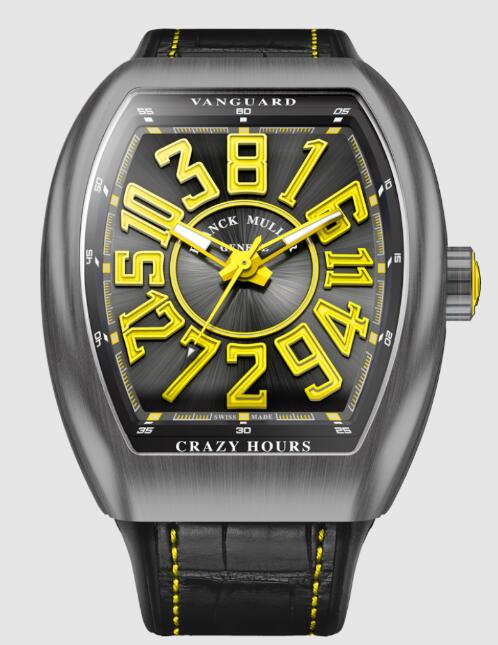 Buy Franck Muller Vanguard Crazy Hours Replica Watch for sale Cheap Price V 45 CH BR TT-JA